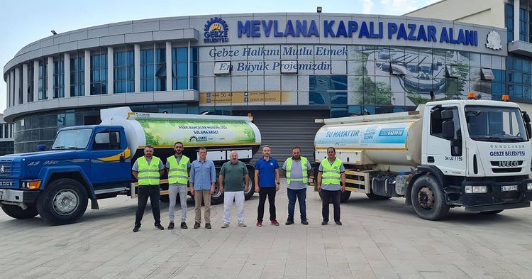Gebze Belediyesi Antalya İçin Destek Yolladı