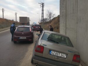 Otomobilin Çarptığı Kişi Yaralandı