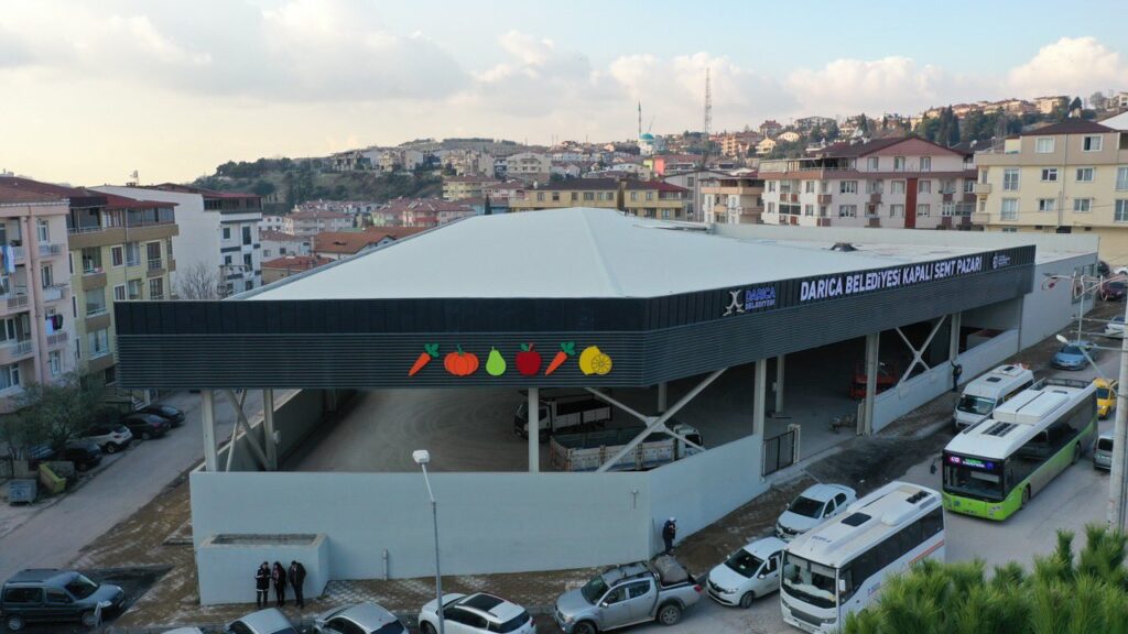 Darıca Kapalı Pazar Alanı Açıldı