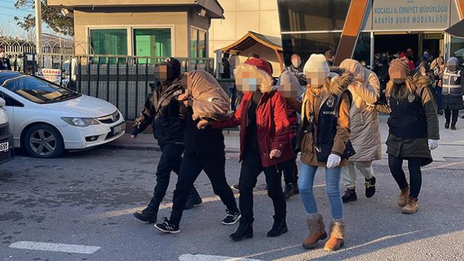 Hırsızlık Çetesi 47 Şüpheli Adliyede