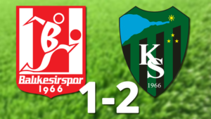 Kocaelispor Kötü Gidişe “DUR” Dedi: Balıkesirspor 1-2 Kocaelispor