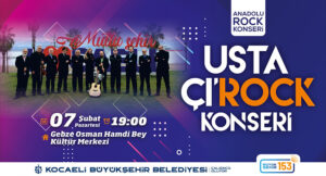 Usta Çı-Rock Konserleri Başlıyor