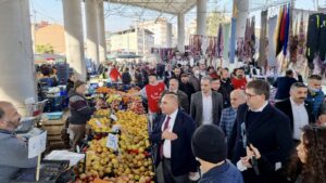CHP Kocaeli Gebze Adet Yavuz Kapalı Alanını Ziyaret Etti