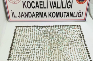 Gebze’de 1536 Adet Tarihi Eser Ele Geçirildi