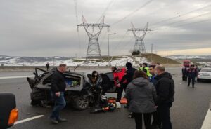 Kuzey Marmara Otoyolu’nda Korkunç Kaza