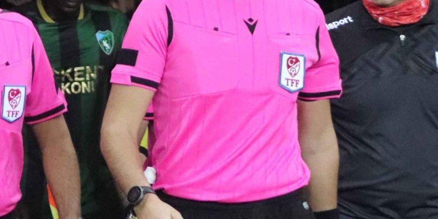 Altınordu maçının hakemi belli oldu