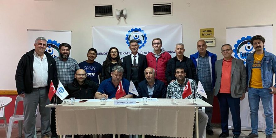 Öncü Büro-İş Sendikası’nda genel kurul yapıldı