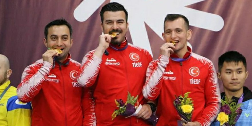 Millilerimiz ülkemizi ve kentimizi gururlandırdı