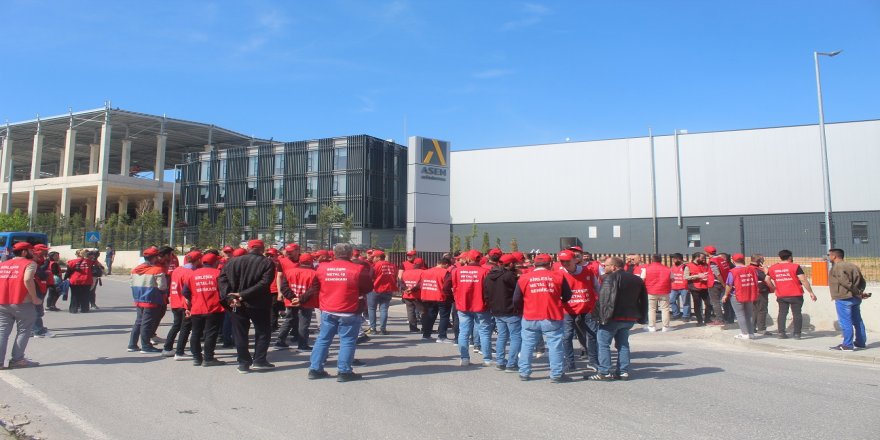 Asen’de üretimi durdurma resti