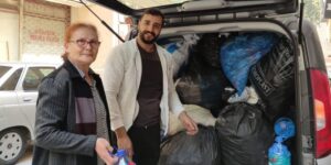 Çevre temizliğine katkı öğrencilere burs oluyor