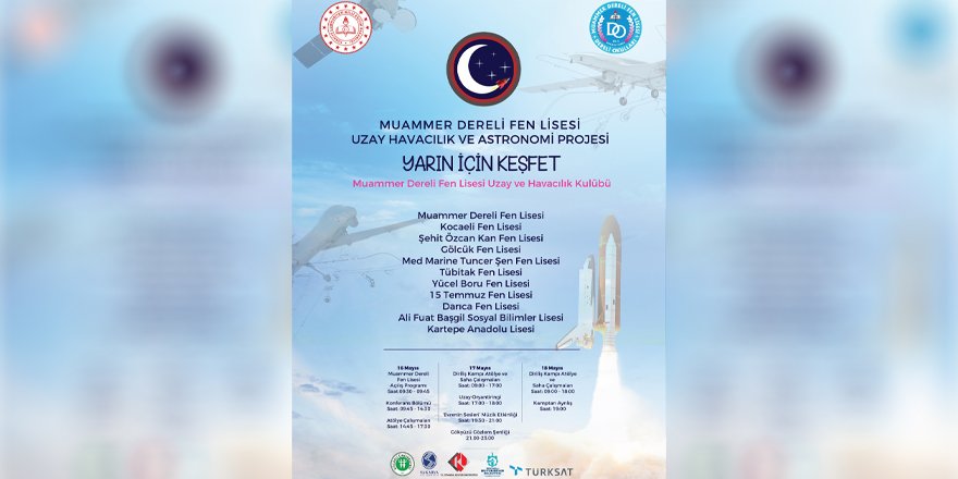 ‘Yarın İçin Keşfet’ projesi başlıyor