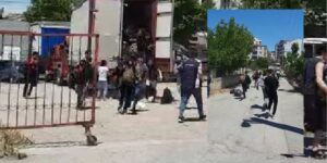 Bir TIR dolu kaçak göçmen