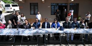 Yavuz çifti, canlarla bir araya geldiler