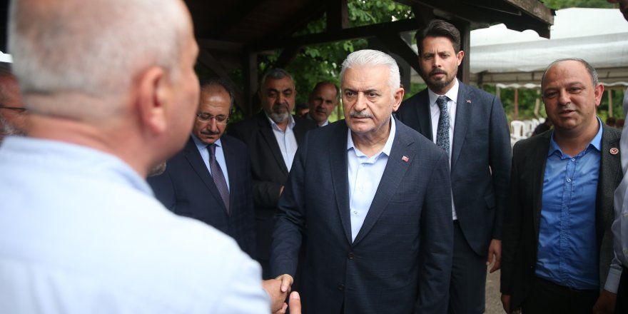 Yıldırım ve Kurtulmuş’tan Akkuş için taziye ziyareti