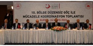 Düzensiz göçle mücadele görüşüldü