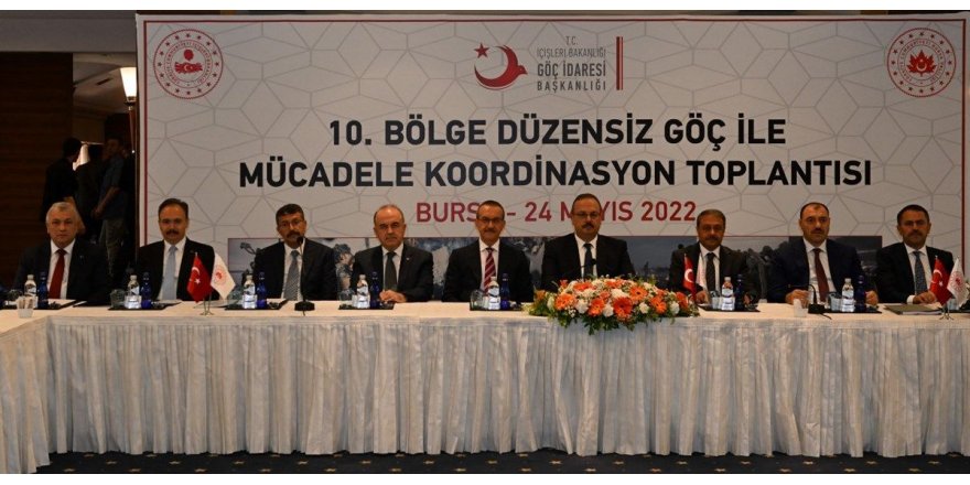 Düzensiz göçle mücadele görüşüldü