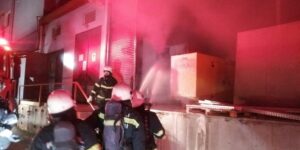 Fabrikada trafo yangını!