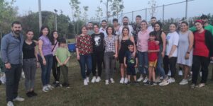 Orçullu gençler hasret giderdi