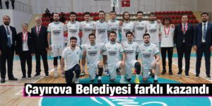 Çayırova Belediyesi farklı kazandı