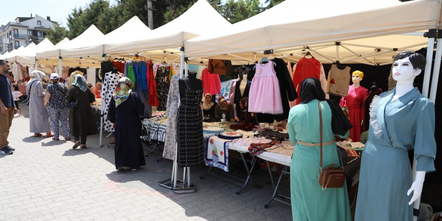 Çayırova’da el emeği, göz nuru ürünler görücüye çıktı
