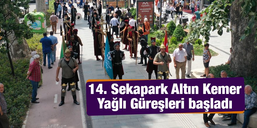 14. Sekapark Altın Kemer Yağlı Güreşleri başladı