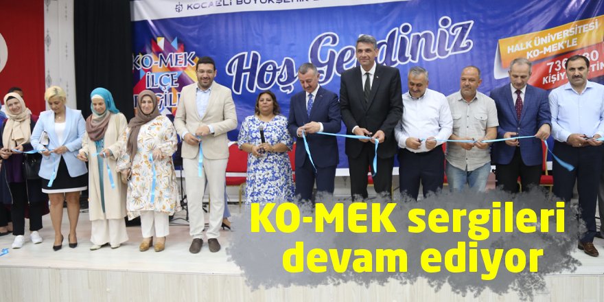 KO-MEK sergileri devam ediyor