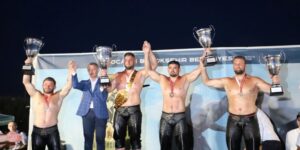 Başpehlivan Nedim Gürel oldu