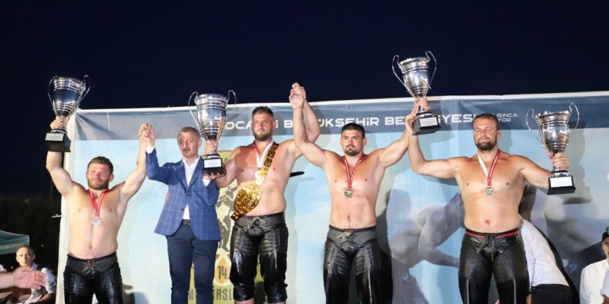 Başpehlivan Nedim Gürel oldu