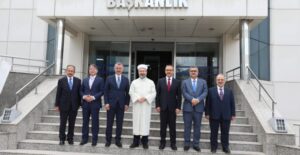 Diyanet İşleri Başkanı Erbaş’tan Büyükşehir’e ziyaret