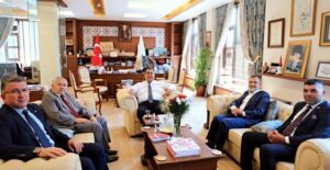 YRPLİ İLÇE BAŞKANLARINDAN GTÜYE ZİYARET