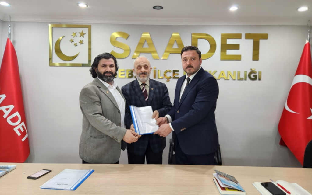 Şaban Atalı, Saadet’ten aday adayı oldu